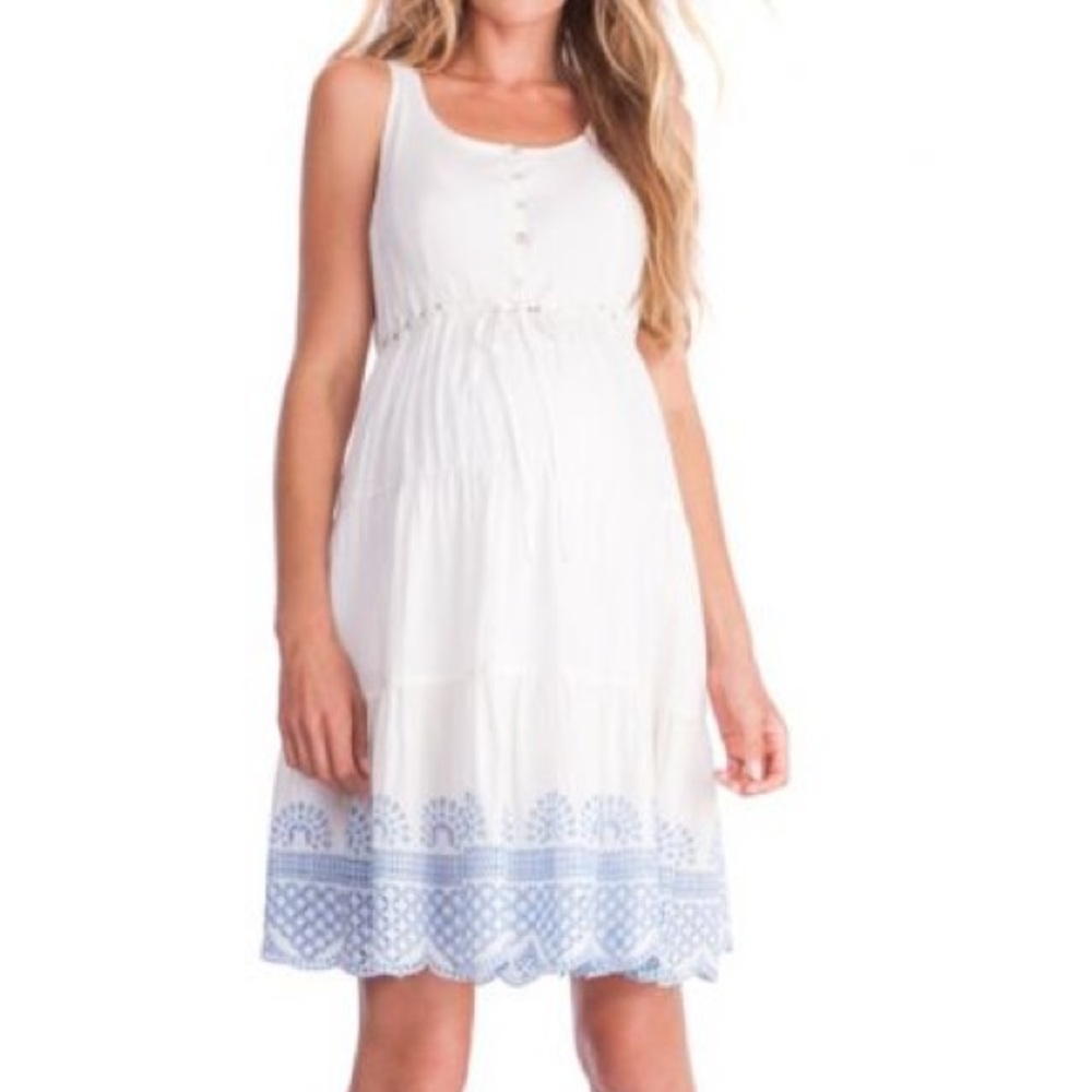 Seraphine size 4 maternity dress